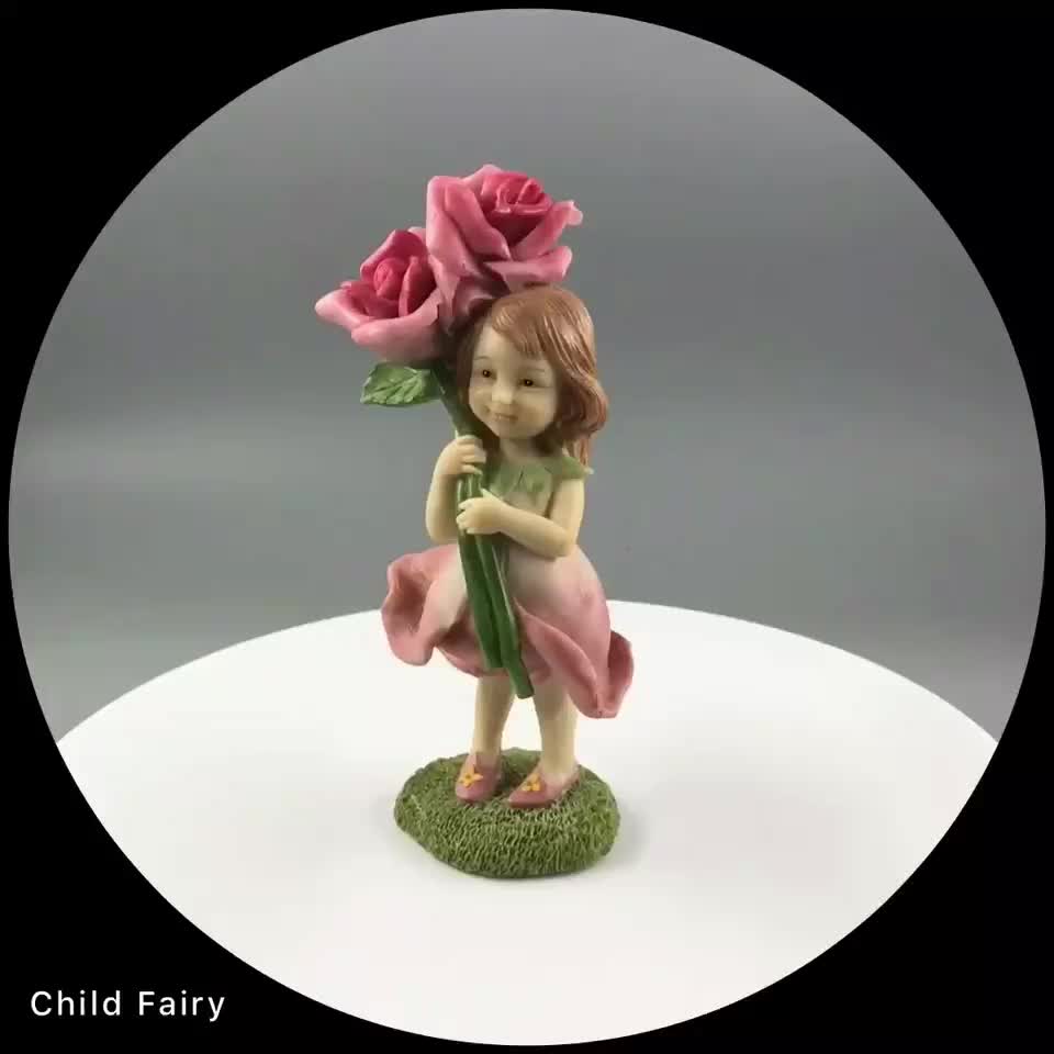 resin garden fairy