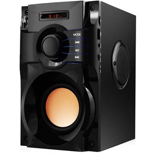 德国巨炮木质无线蓝牙音箱收音机低音炮3d环绕便携广场舞手机音响