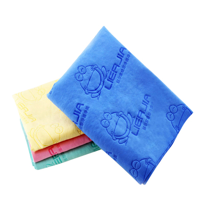 丽尔家鹿皮巾吸水速干宠物毛巾