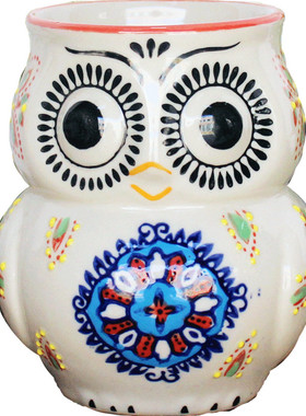 景德镇手绘马克杯可爱风工艺品