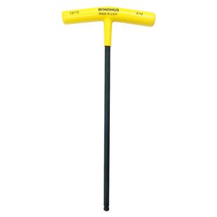 英制内六角扳手bondhus美国波顿工业级球头加长t型内六角扳手单个