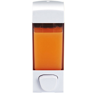 三头给皂机皂液器沐浴露盒洗手液双洗发水瓶子厨房浴室宾馆壁挂式