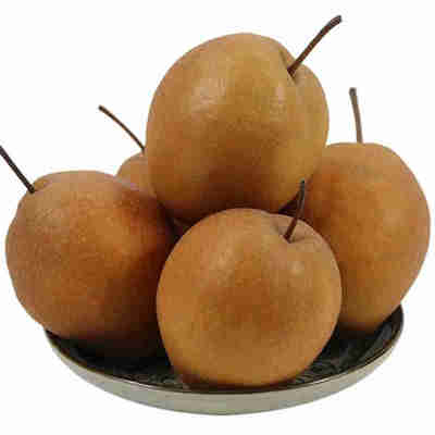 密云山区老糖梨 红梨 新鲜红皮老甜山梨  宝宝煮梨水棠梨无渣 5斤