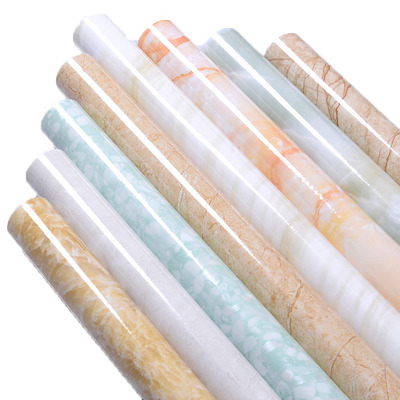 大理石纹台面橱柜桌子防水墙贴