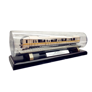 广州增购佛山地铁114921号线静态仿真模型纪念品摆件火车非玩具