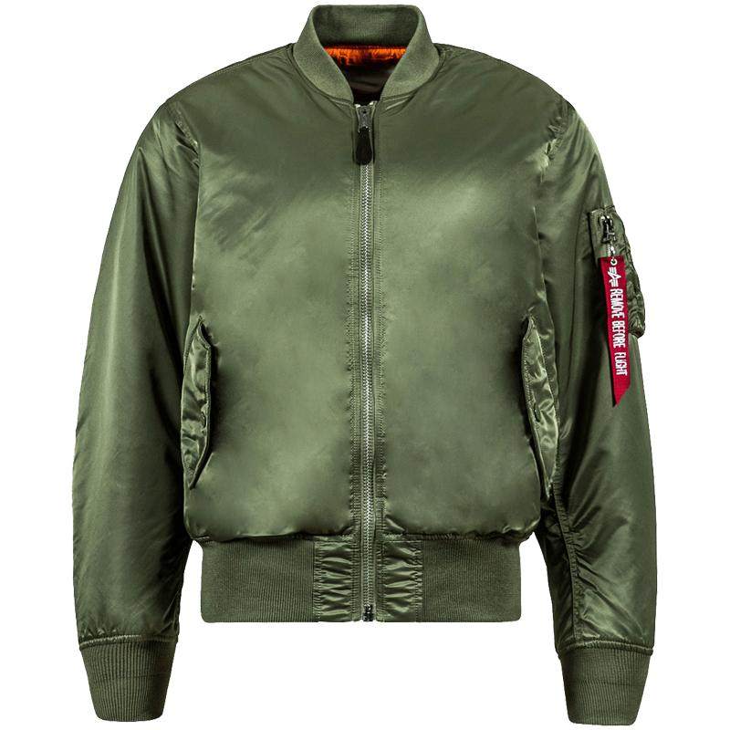 ALPHA INDUSTRIES 阿尔法ma1经典款飞行夹克保暖加厚外套男女同款