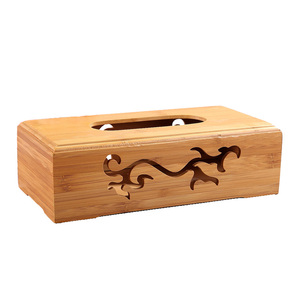 新款楠竹餐巾纸盒纸巾盒 欧式抽纸盒 竹制纸抽盒礼品 可定做LOGO