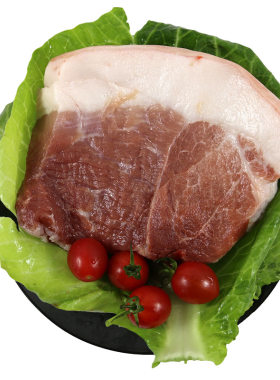 农家散养土猪肉新鲜后尖肉500g