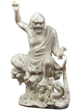 【感恩结缘优惠】德化白瓷装饰艺术品桌面装饰品十八罗汉佛像
