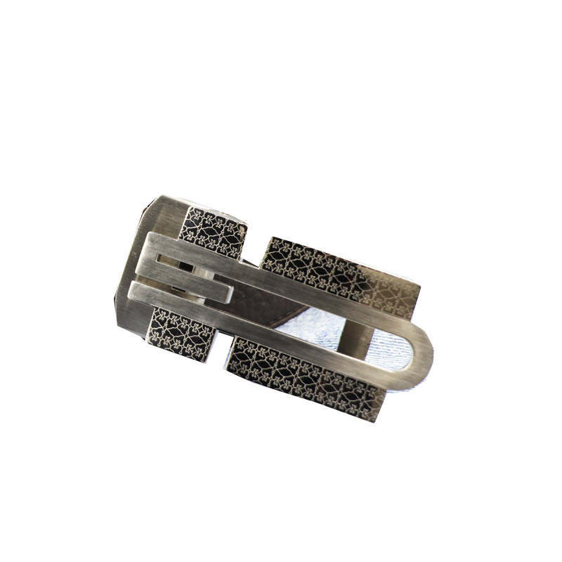 皮带男真皮316不锈钢自动扣商务百搭防过敏纯牛皮青年简约腰带3.5