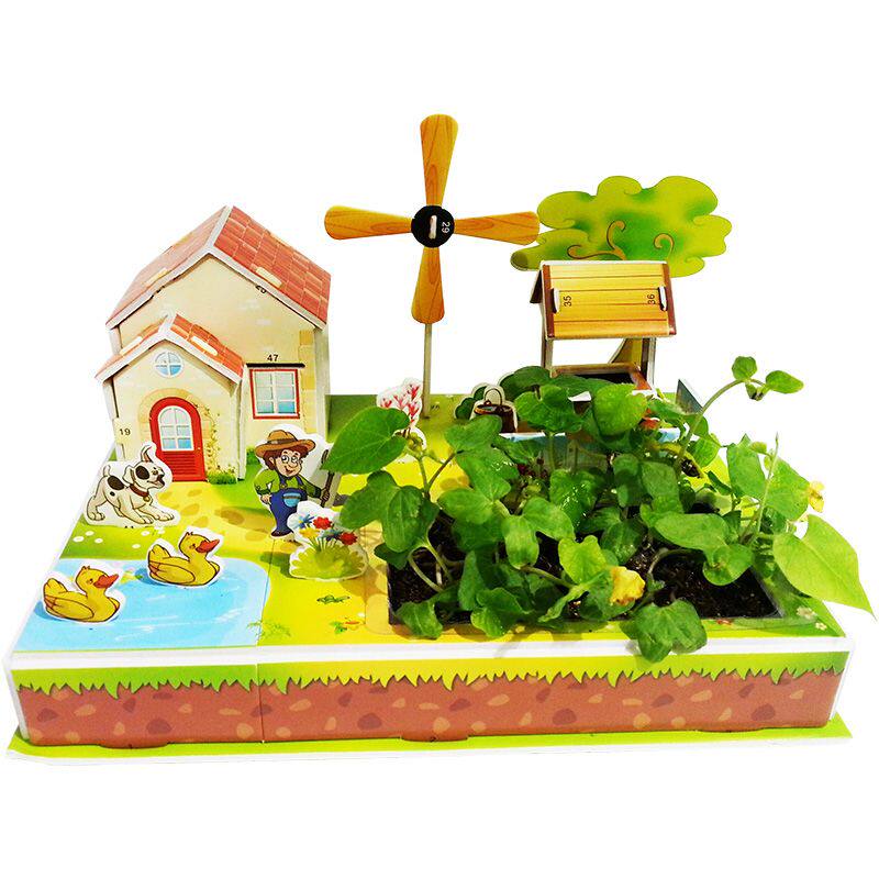 diy种植农场益智玩具3d立体拼图