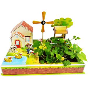diy种植农场益智玩具3d立体拼图