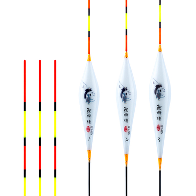 池海红绿尾正品轻口鲫鱼黑坑浮漂