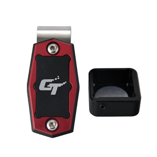 GT豪华全重金属大吸力台球巧粉夹台球用品巧克夹壳粉桌球枪粉