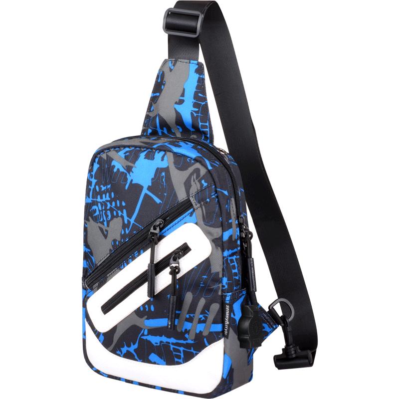 男士潮牌ins街头牛津布学生斜挎包