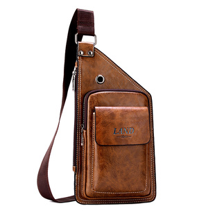 男士胸包2025新款潮男款包包休闲单肩包斜挎包男肩包挎包斜跨背包