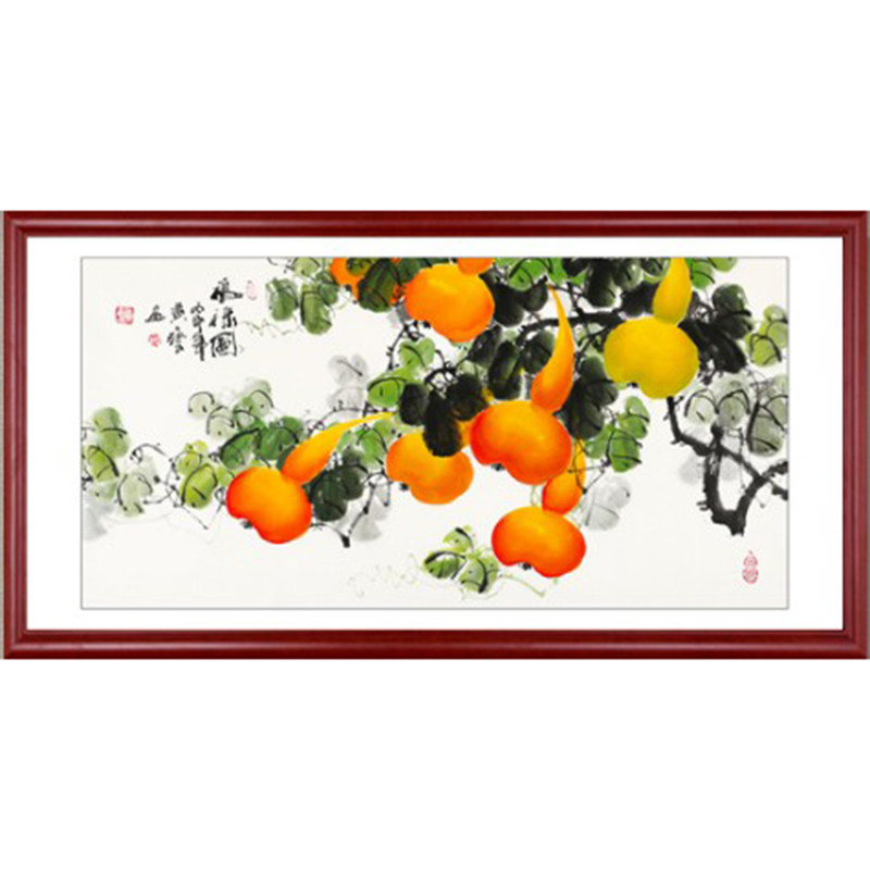 新款印花正品dmc客厅葫芦十字绣