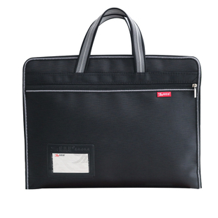 金政诺6776办公用品牛津布手提袋定制文件袋logo印刷大容量办公包