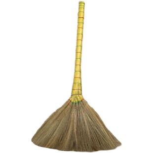 手工木杆芒草芦苇扫把软毛单个扫把扫帚苕帚家用室内扫院子耐用