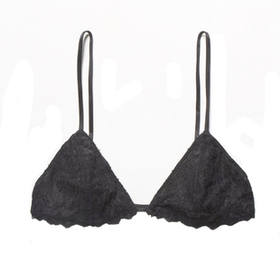 欧美原单 FP同款精致蕾丝内衣 舒适三角杯无胸垫钢圈文胸Bralette