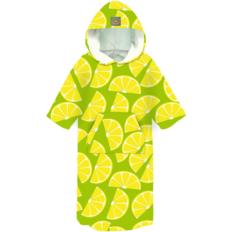 Hiturbo印花沙滩浴袍巾吸水速干防走光披风换衣斗篷旅游泳潜温泉