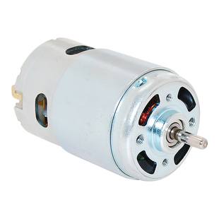 895电机大扭力大功率双滚珠轴承直流12-24V低高速升级马达