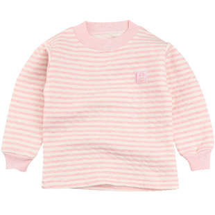 小青龙儿童内衣纯棉中领宝宝单上衣彩棉三层加厚秋衣男女打底睡衣