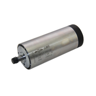 80直径1.5KW昌盛王建南雕刻机主轴电机圆形风冷电主轴GDZ-80F-1.5