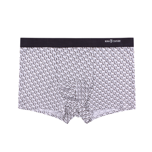 买3送1特价罗马世纪男士内裤莫代尔平角裤青年四角裤头抗菌透气