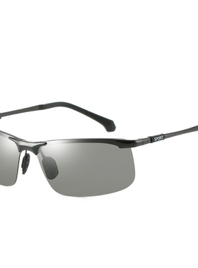 新款变色偏光钓鱼专用两用眼镜