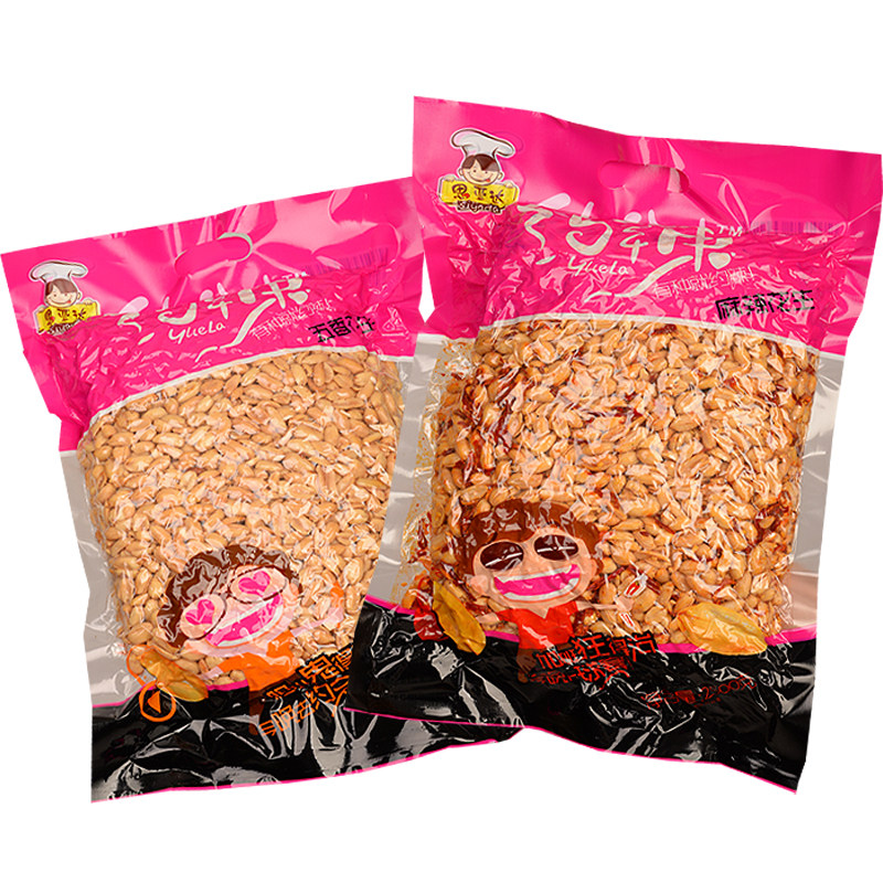 思亚达新油炸花生麻辣散称豆类