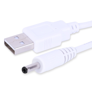 MINISO台灯充电线原配圆孔USB小风扇电源3.5mm接口5V 0.5A圆头线