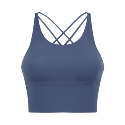 lulu同款瑜伽服背心女细肩带露背