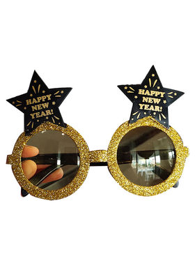 happy跨年元旦公司聚会搞怪眼镜