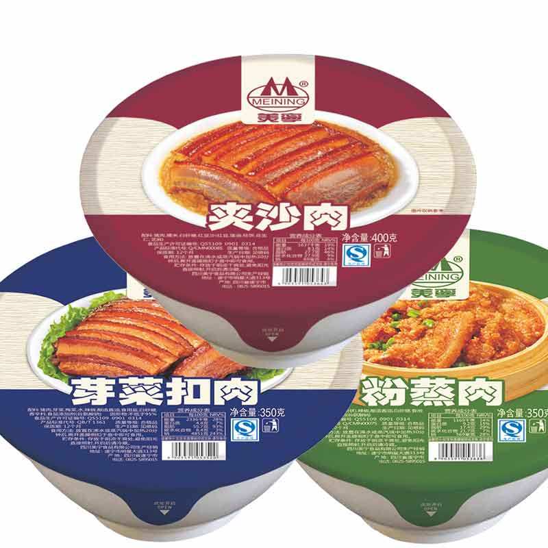 美宁400g碗装加热即食芽菜扣肉