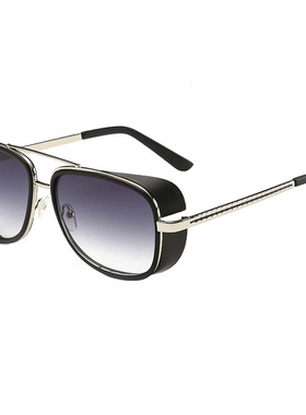 墨镜开车个性风太阳眼镜唐尼同款