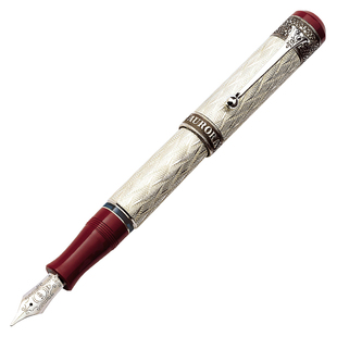 直邮 奥罗拉AURORA 925银钢笔80周年 限定1919支18K金尖 936活塞