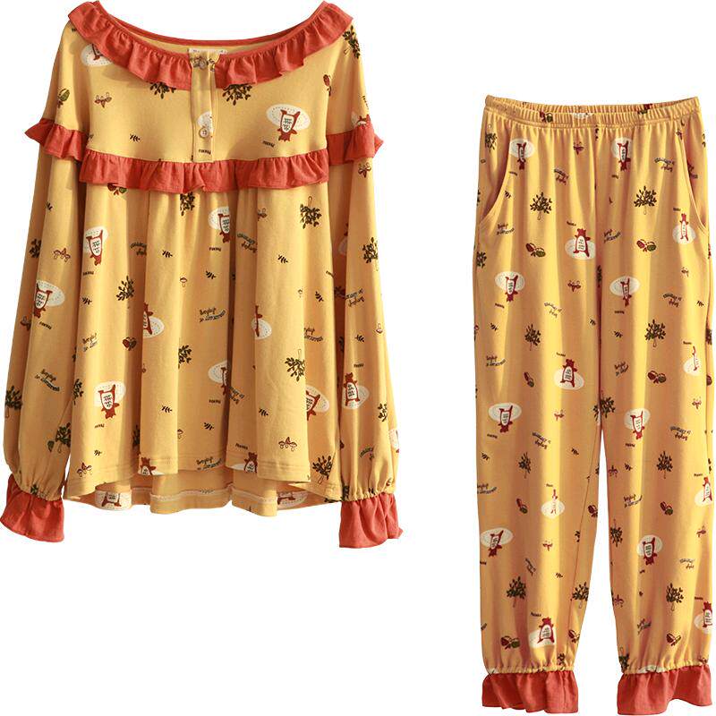 Bananagirl套装可爱女士全棉睡衣