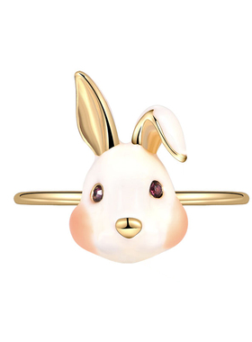 复古梵星学女纯银原创设计戒指