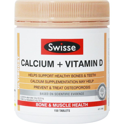 澳洲swisse柠檬酸钙vd娘娘钙