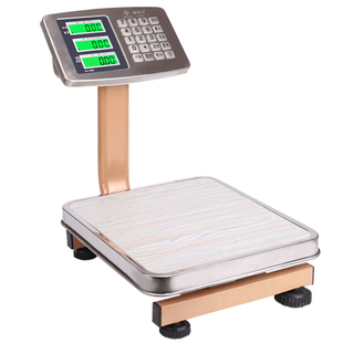 60kg商用电子秤台秤50公斤电子称卖水果防水小型家用称重计价磅秤