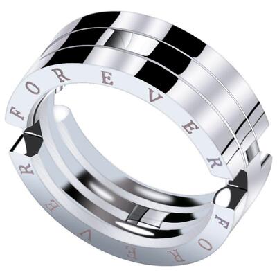 亲吻鱼变形戒指男折叠可伸缩