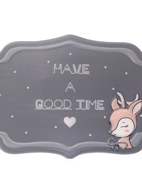 汽车车载用品梅花鹿杯垫子创意餐垫北欧装饰少女心桌垫餐桌隔热垫