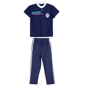 小学生夏装校服幼儿园园服班服团体服男女童短袖T恤长裤运动套装