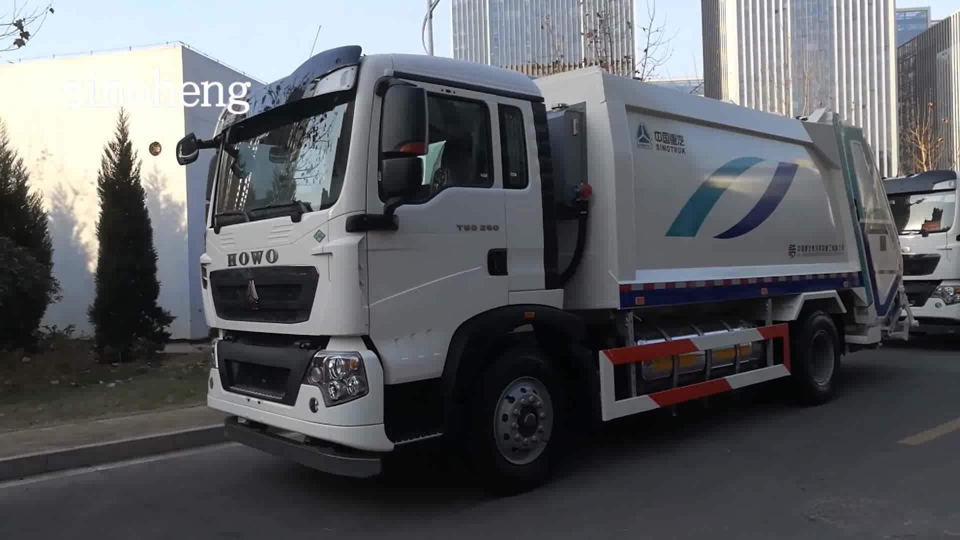 Factory Sale Sinotruk Howo 12m3 Compressed Garbage Truck Buy Garbage