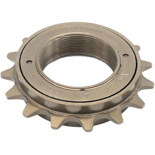 自行车飞轮16T18单速儿童单车中轴齿轮20牙童车后轮链条飞轮配件