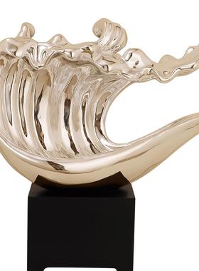 抽象大堂艺术品创意软装雕塑摆件