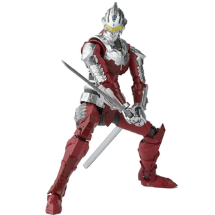 万代玩具SHF魂限定关节可动玩具机动奥特曼赛文装甲钢铁诸星团