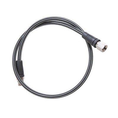 高压管Miflex碳纤黑残压表编织管