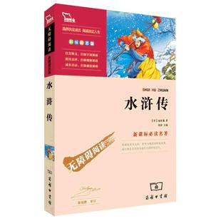 当当网正版书籍 水浒传 四大名著 五年级下册阅读课外必读书目老师推荐 时代文艺出版社 中小学生课外阅读 无障碍阅读 彩插励志版